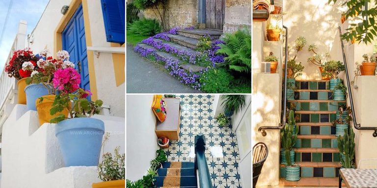 6578821 Plants On Steps And Staircases
