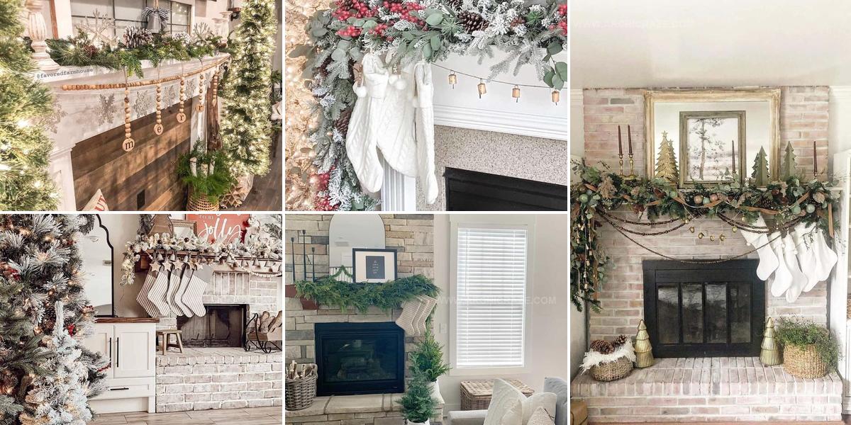 5208634 Christmas Garland Mantel Ideas