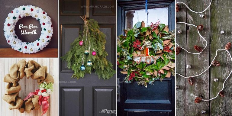 5236480 DIY Christmas Front Door Decorations