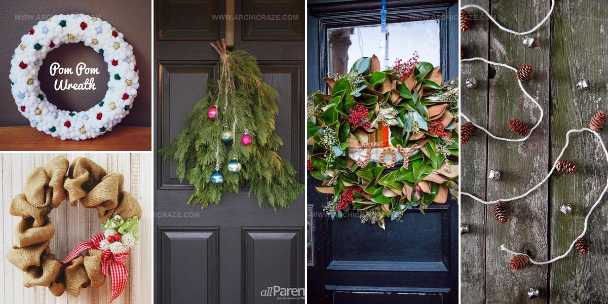 5236480 DIY Christmas Front Door Decorations