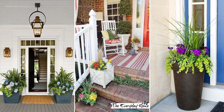 9230977 Front Door Flower Pot Styles