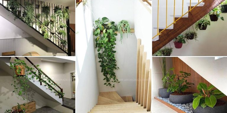3889824 Staircase Decor Ideas With Plants