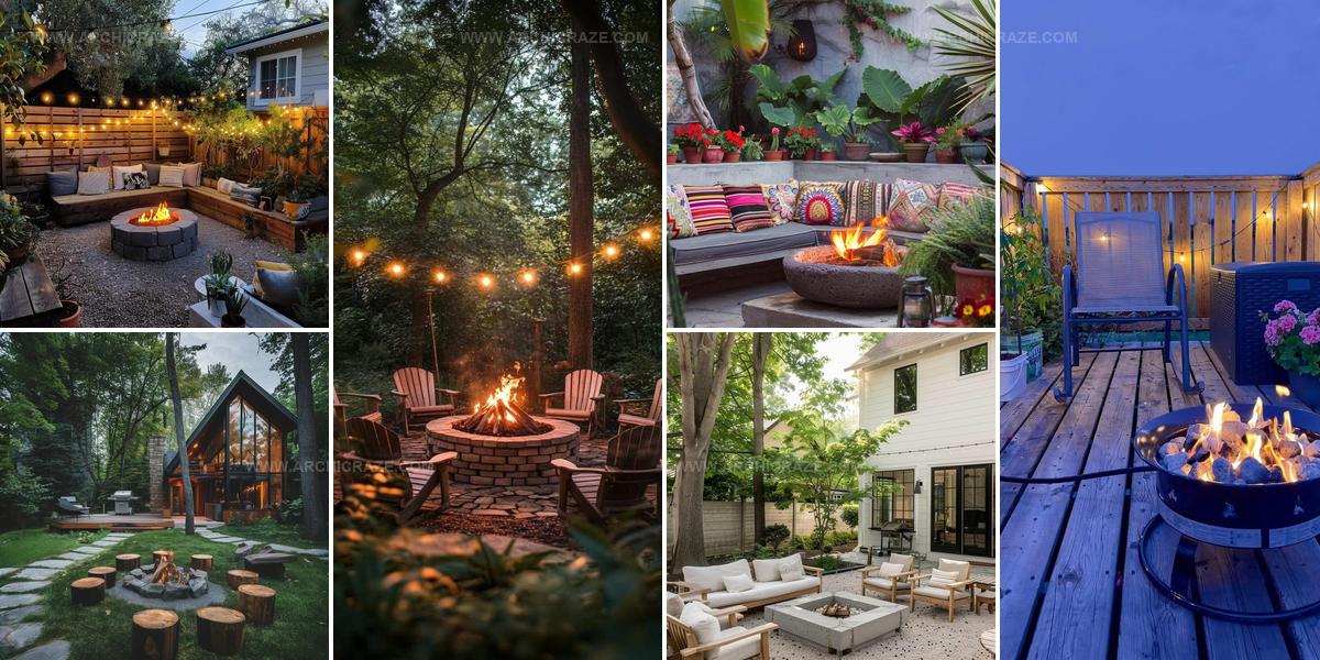 4170685 Elegant Fire Pit Landscaping Ideas