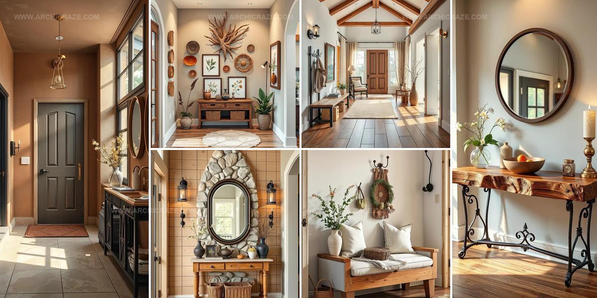 9955506 Rustic Entry Hall Ideas