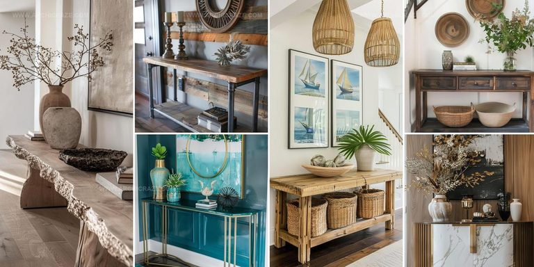 9010311 Modern Entryway Table Decor Ideas