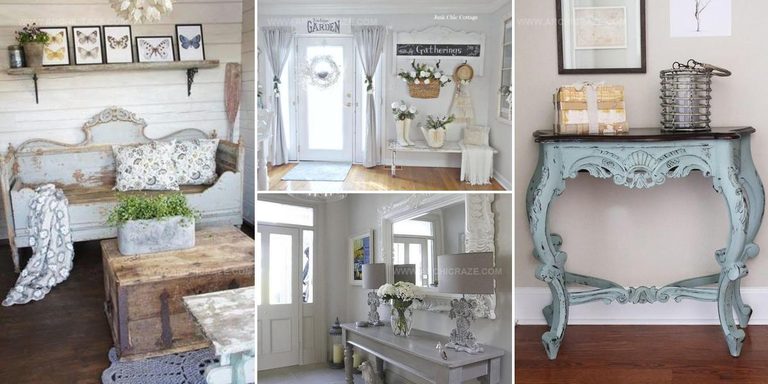 7741557 Shabby Chic Entryway Decor Ideas