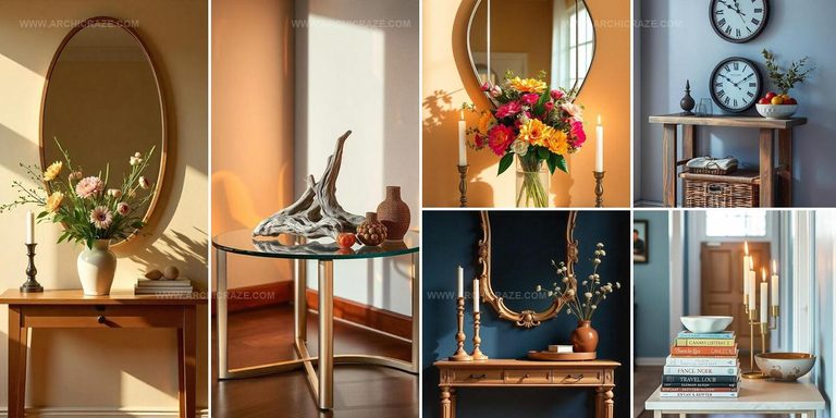 5828227 Bohemian Entryway Table Decor Ideas