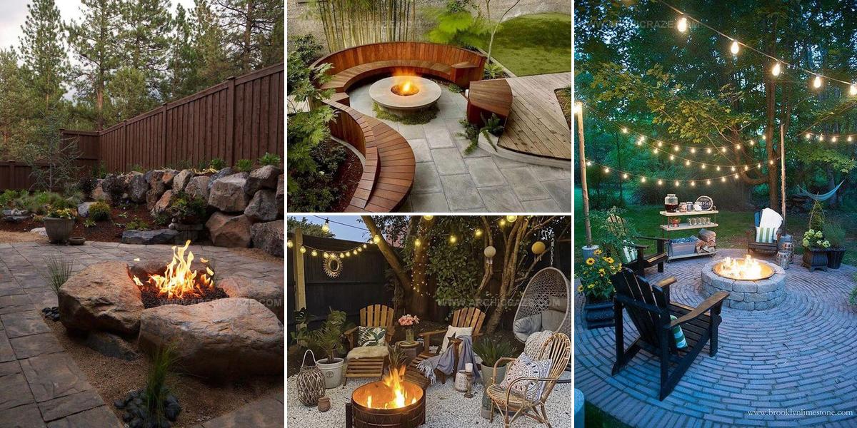 2831253 Fire Pit Landscaping Ideas