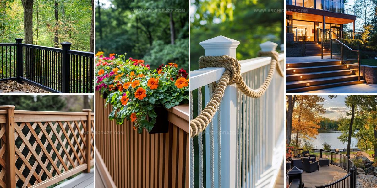 2229047 Stylish Deck Railing Designs