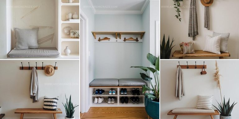 1233286 Balanced Entryway Bench Ideas