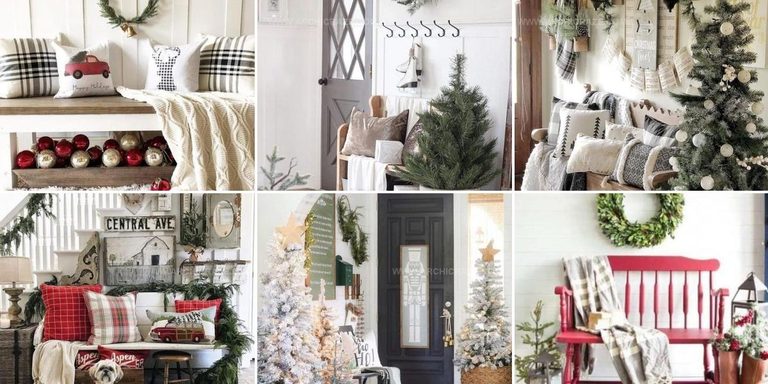 2124804 Christmas Entryway Decor Options