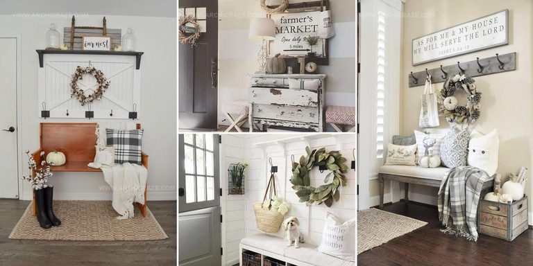 3181418 Farmhouse Entryway Decor Ideas