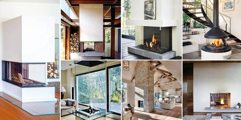 1796319 Trendy Fireplace Styles