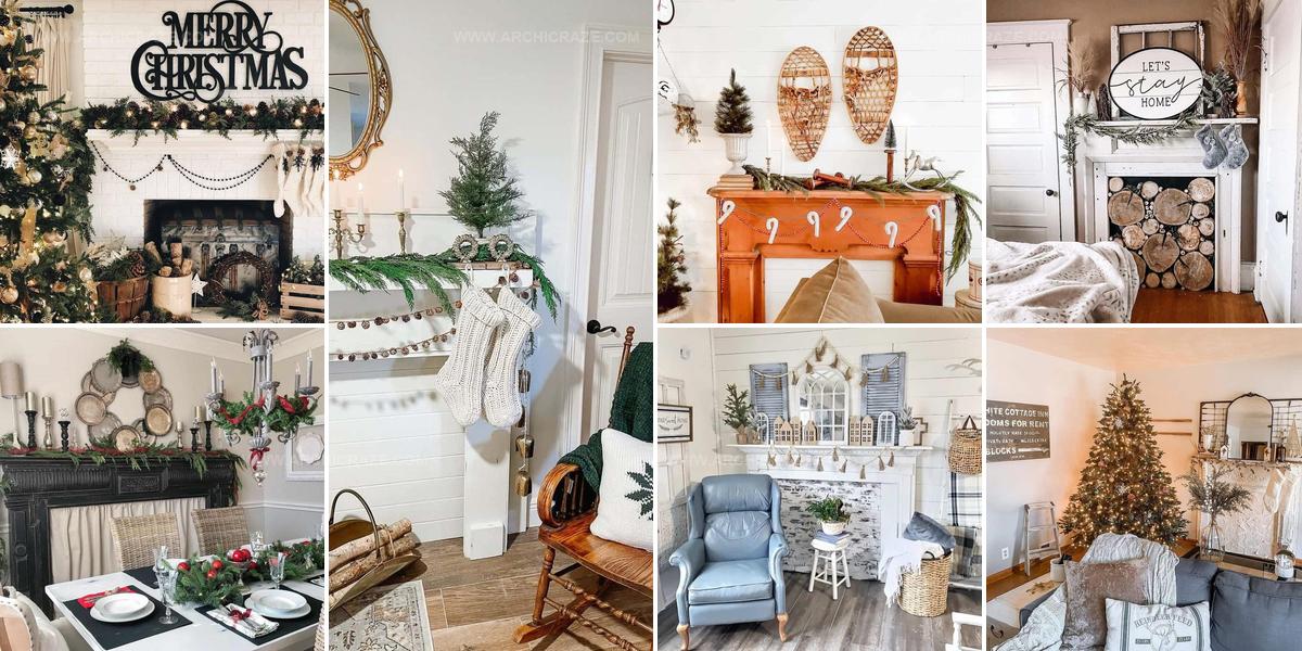 1190639 Christmas Non Working Fireplace Ideas