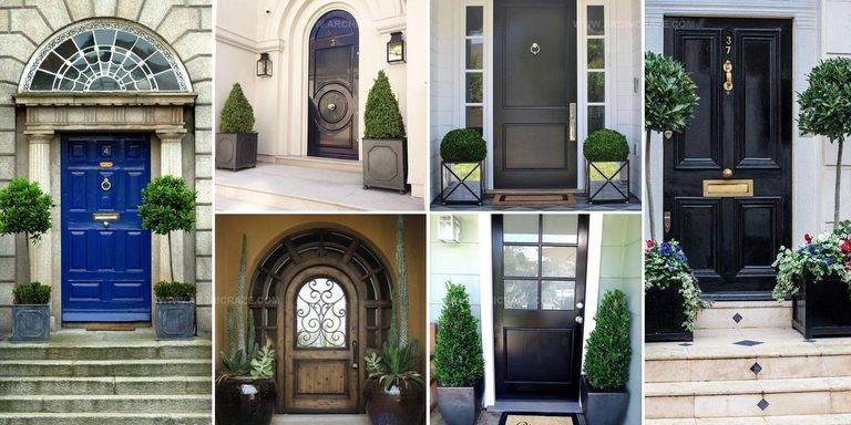 9183533 Front Door Planter Frame Ideas