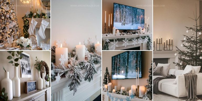 9833634 Simple Mantle Decor Ideas