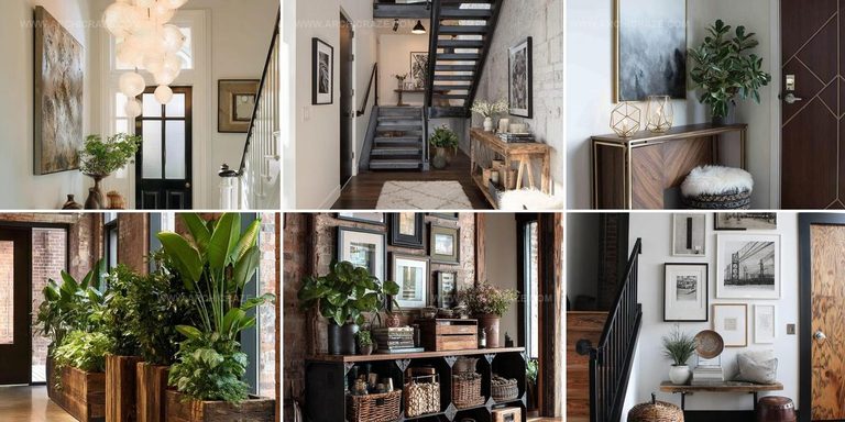 3955967 Industrial Loft Entryway Makeover Ideas