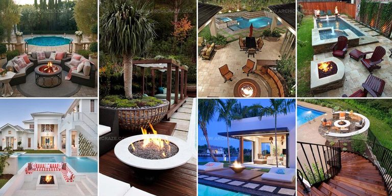 6804463 Poolside Fire Pit Designs