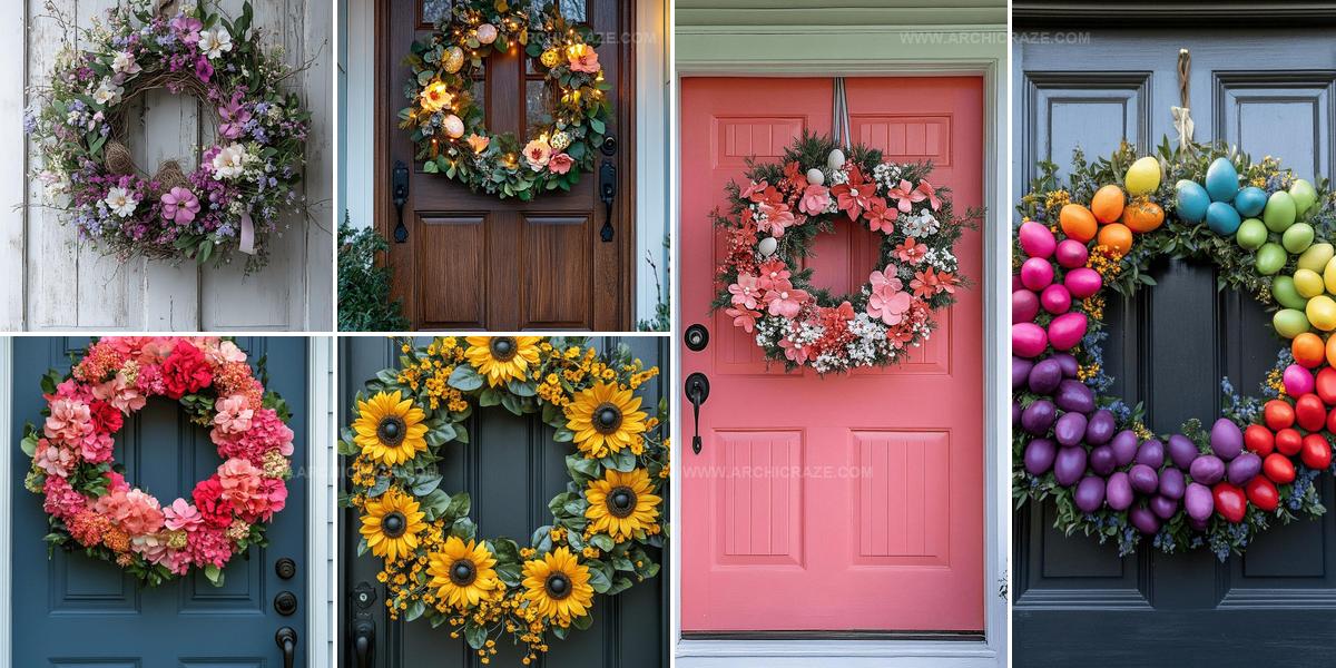 4738449 Easter Wreaths for Front Door Ideas