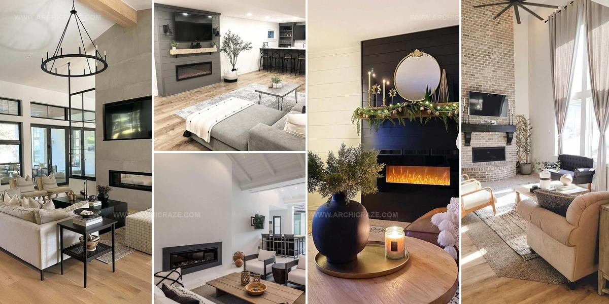 6772331 Linear Fireplace Ideas For Farmhouse Homes