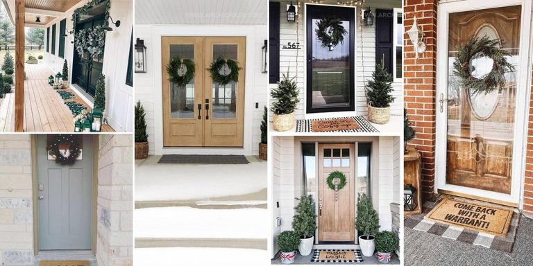 3598804 Winter Door Wreath Ideas