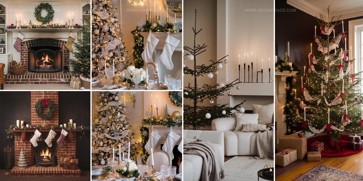 7935715 Mantle Christmas Decor Ideas
