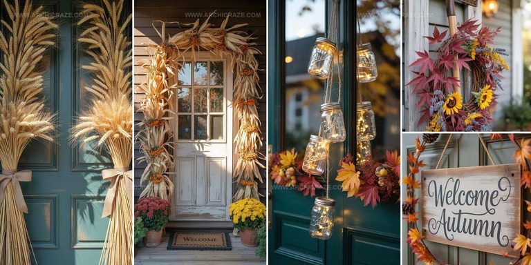 8500027 Fall Front Door Decor Ideas