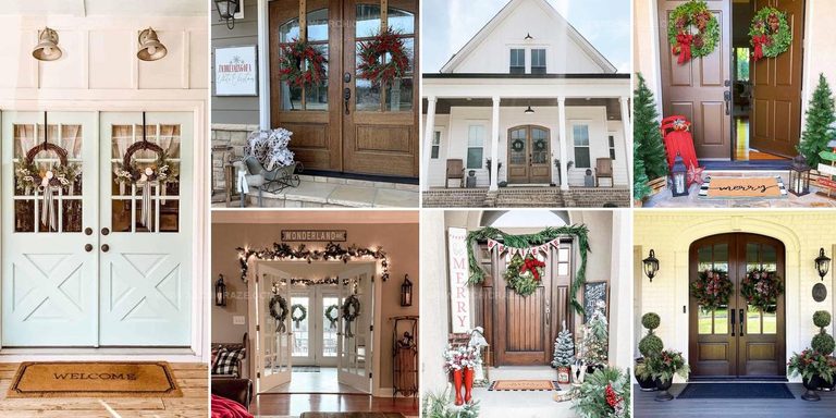 5702493 Christmas Front Door Wreath Ideas