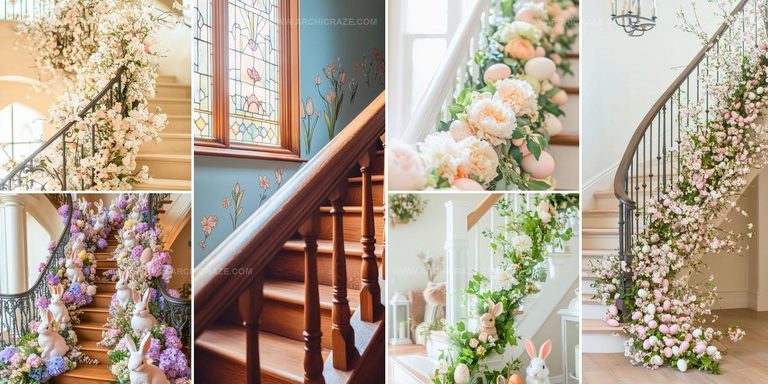 5939235 Spring Easter Staircase Ideas
