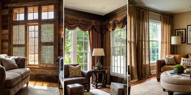 5939816 Rustic Window Treatment Ideas