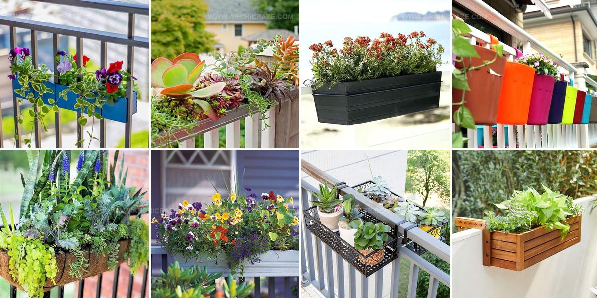 6998095 DIY Railing Planter Ideas