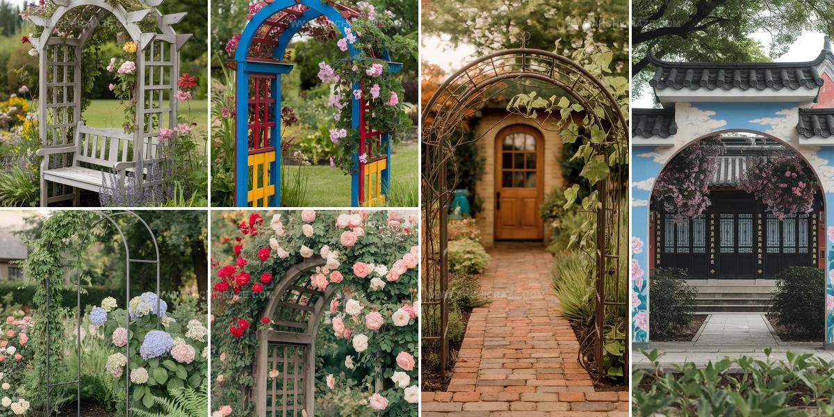 4269354 Stunning Garden Archway Ideas