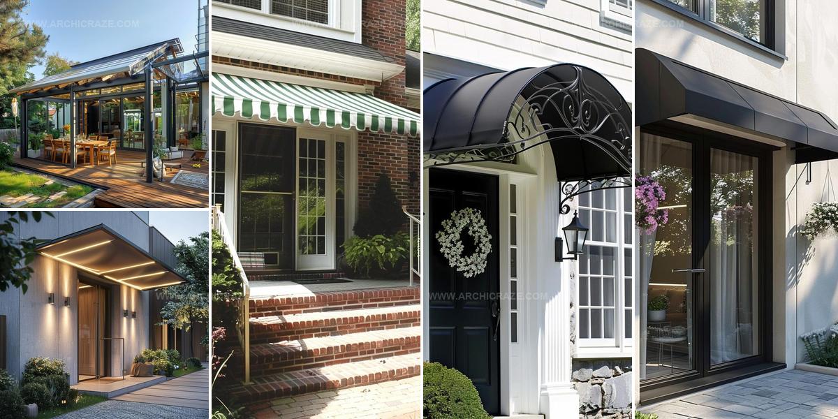 6221798 Awning Ideas for Door