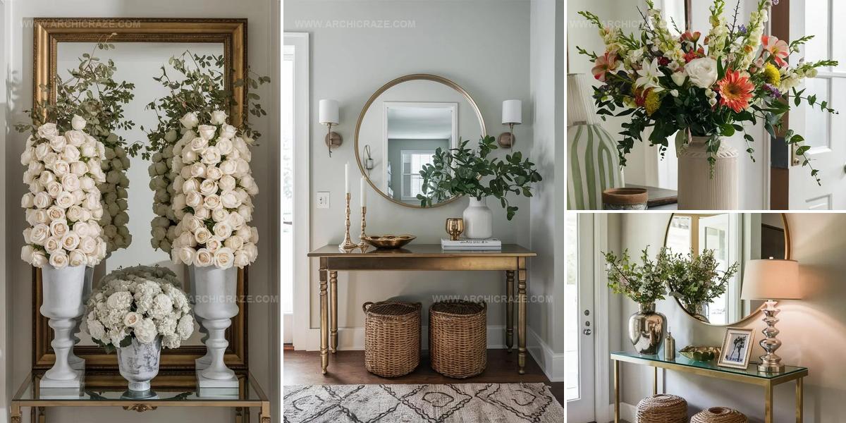 4056576 Stylish Entryway Table Decor Ideas