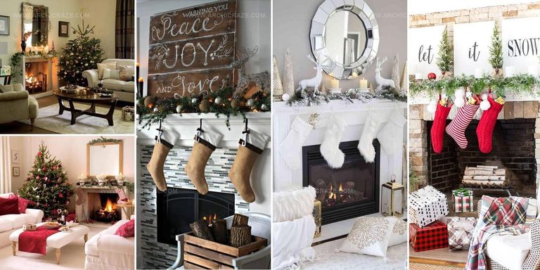 9003625 Christmas Mantel Decor Concepts