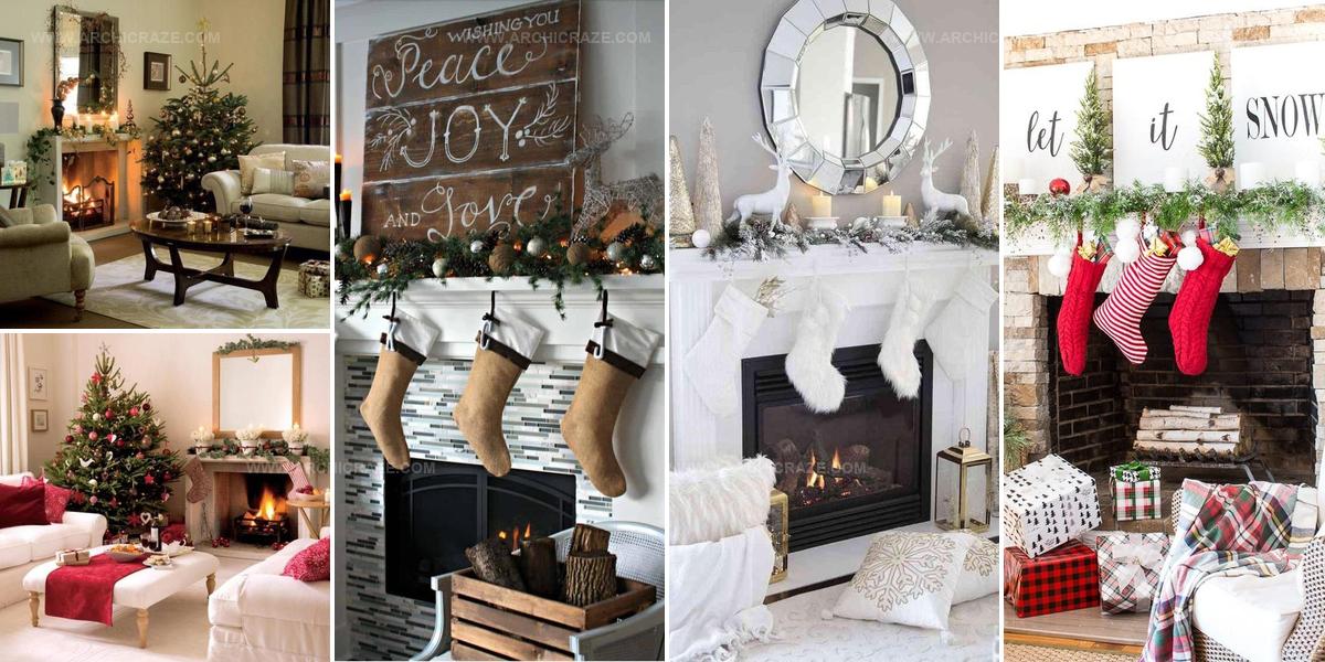 9003625 Christmas Mantel Decor Concepts