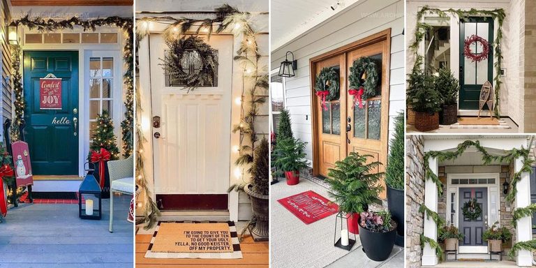 4063851 Christmas Front Door Decoration Inspiration