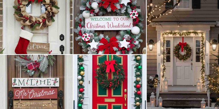 2010996 Christmas Door Decorating Ideas
