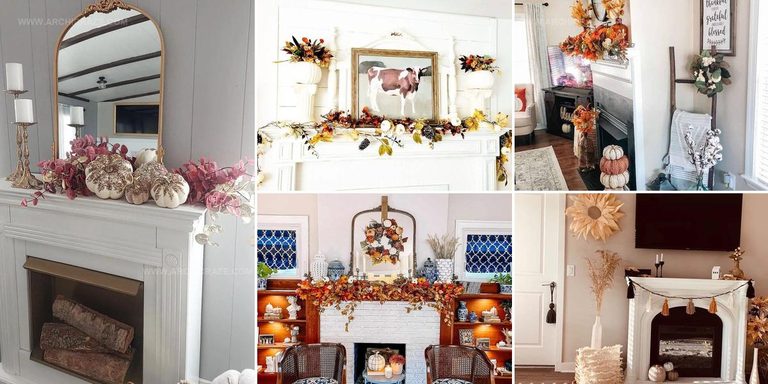 4531552 Fall Mantel Decor Inspiration