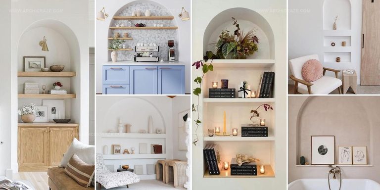 1390085 Arched Niche Styling Inspiration