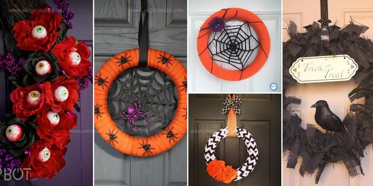 5443204 Halloween Wreath Inspiration