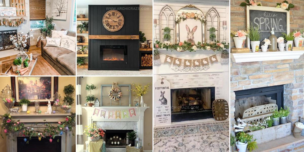 3756839 Spring Mantel Decor Inspiration