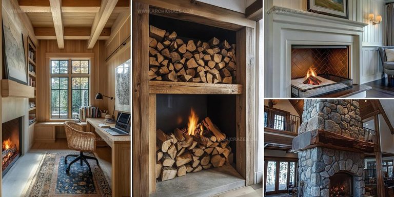 5487393 Stylish Built-In Ideas Around Fireplace