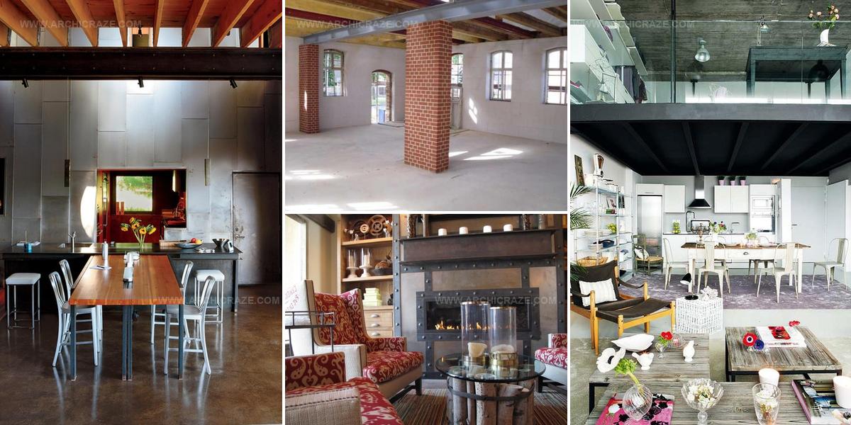 4913152 Metal Beam Interior Ideas
