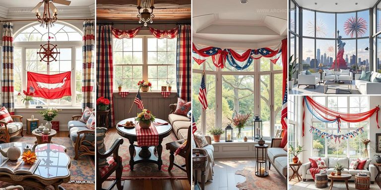 4918331 4th of July Window Decor Ideas