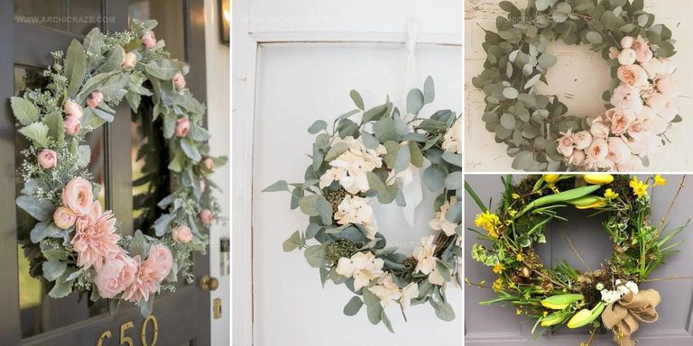 9362562 Spring Front Door Wreath Ideas