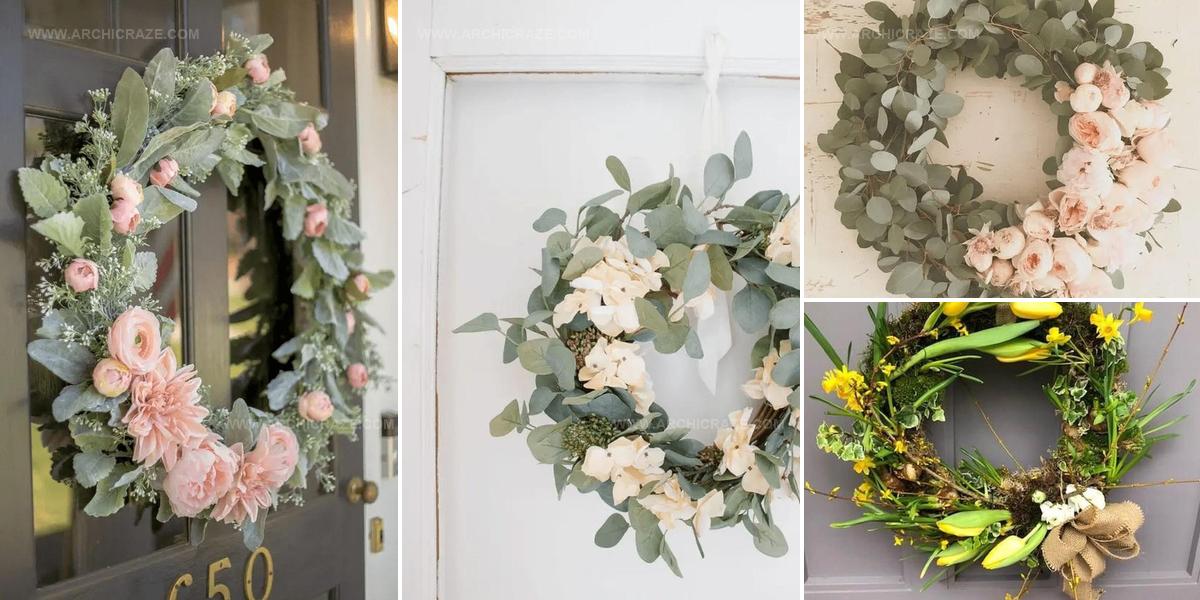 9362562 Spring Front Door Wreath Ideas