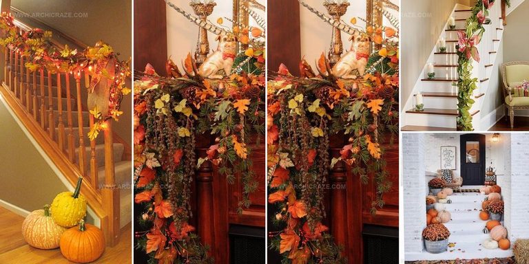 2965235 Fall Staircase Decor Ideas