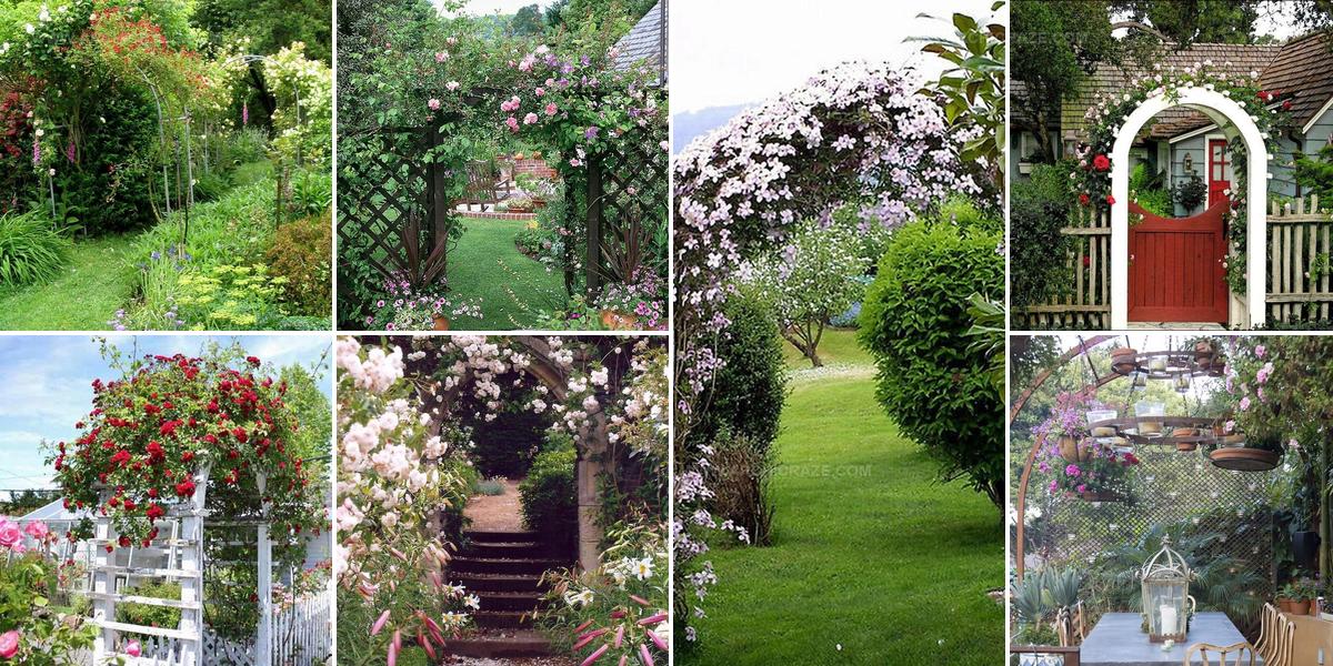 9505303 Flower Covered Garden Archway Ideas