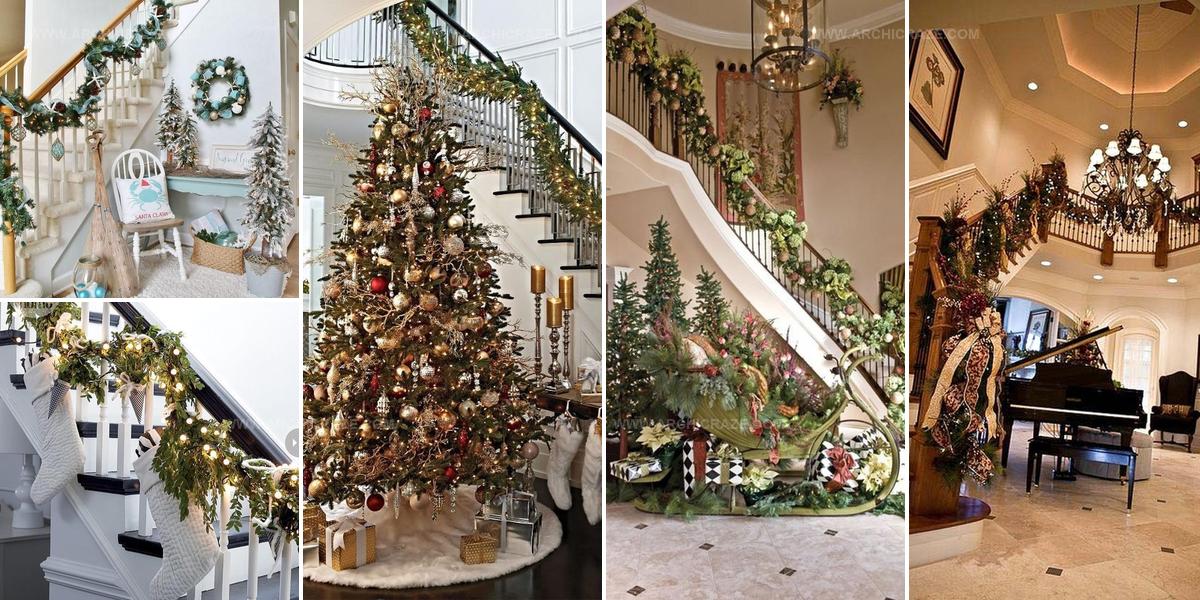 5504262 Christmas Staircase Decor Inspiration